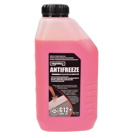 Антифриз HighWay ANTIFREEZE-40 LONG LIFE G12+ (червоний) 1л